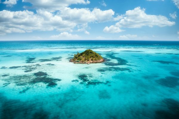 San Andrés - Tranquilidade e Fé em Tons de Azul